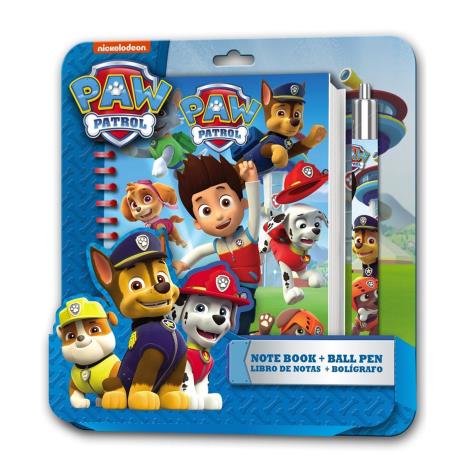 Paw Patrol Spiral Notebook & Pen Set £4.49